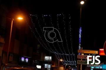 Telde se pone en modo navideño con el encendido de sus luces/Francisco Javier Santana.